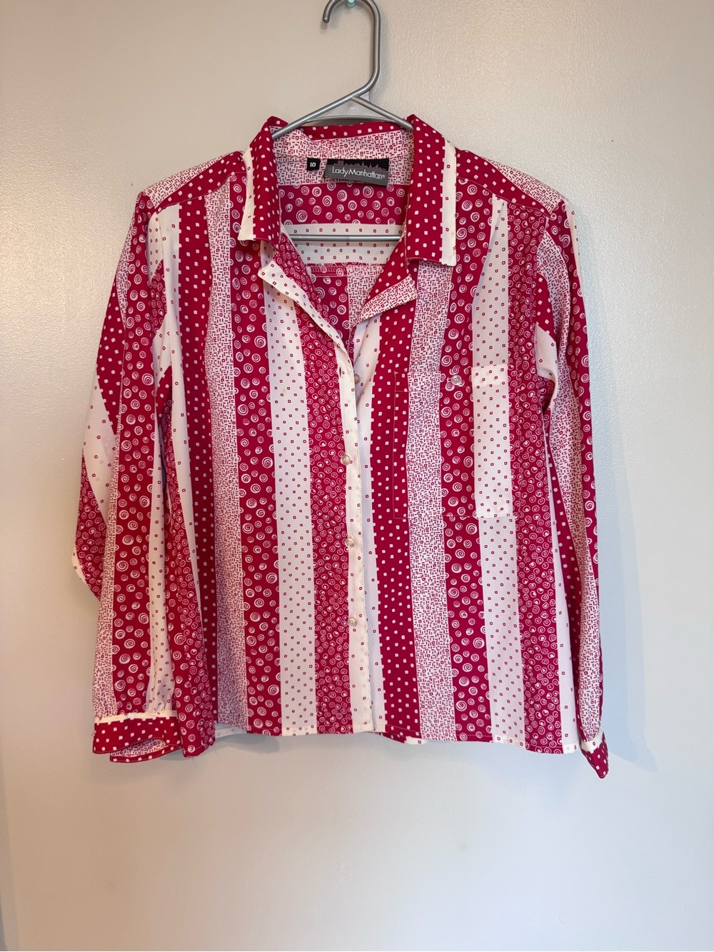 Vintage Lady Manhattan Button Down